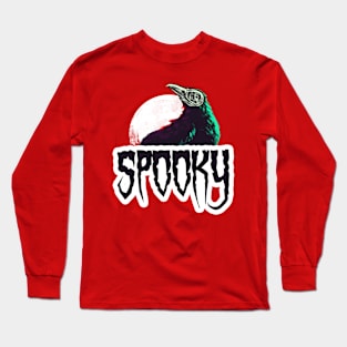 Spooky raven Long Sleeve T-Shirt